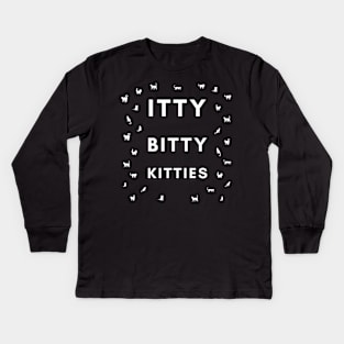 Itty Bitty Kitties 01a Kids Long Sleeve T-Shirt